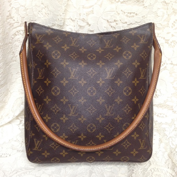 Louis Vuitton Brown Mono Canvas Shoulder Bag - Picture 1 of 14